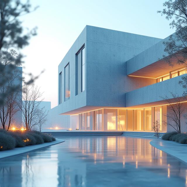 Virtual Reality Architecture Building Visualization